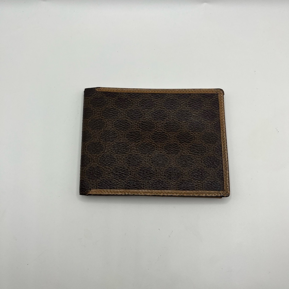 Celine Brown Leather Men’s Wallet